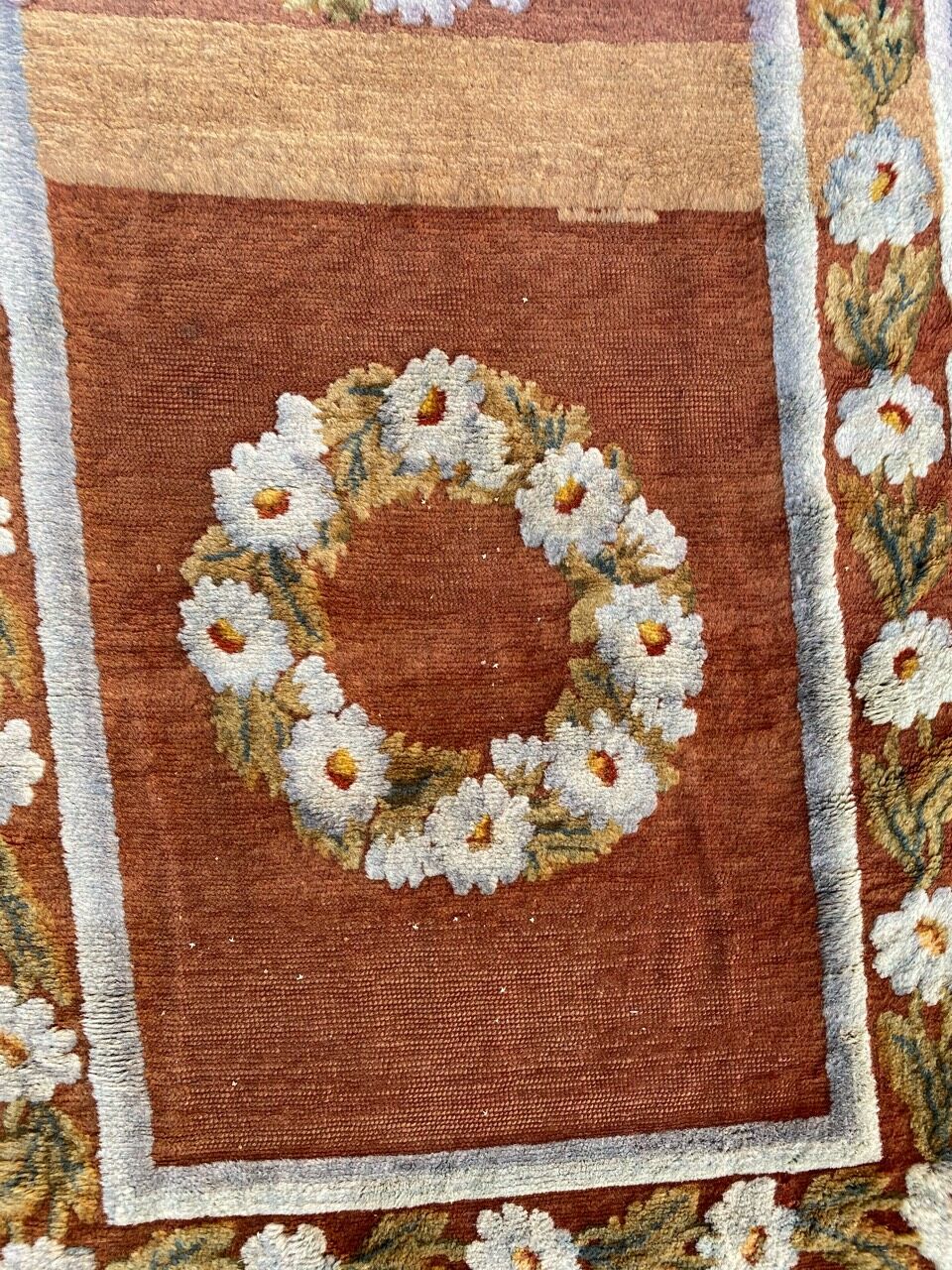 Old European soapwork corridor carpet 87x245 cm