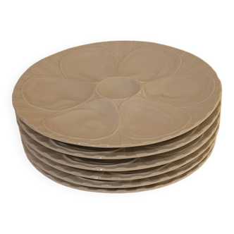 PILLUYT SET OF 6 Vendôme oyster plates 23cm