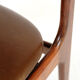 Rosewood and leather chair by Erik Buch for Oddense Maskinsnedkeri 1960