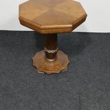 Vintage oak side table from the 1940s