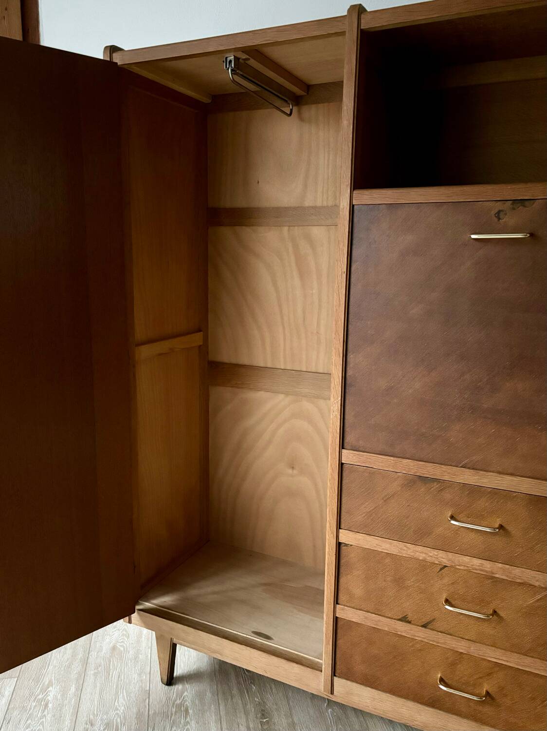 Scandinavian secretary cabinet 1960