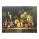 Table HST "Still Life with Fruits" M. Aaron (?) 20th century school