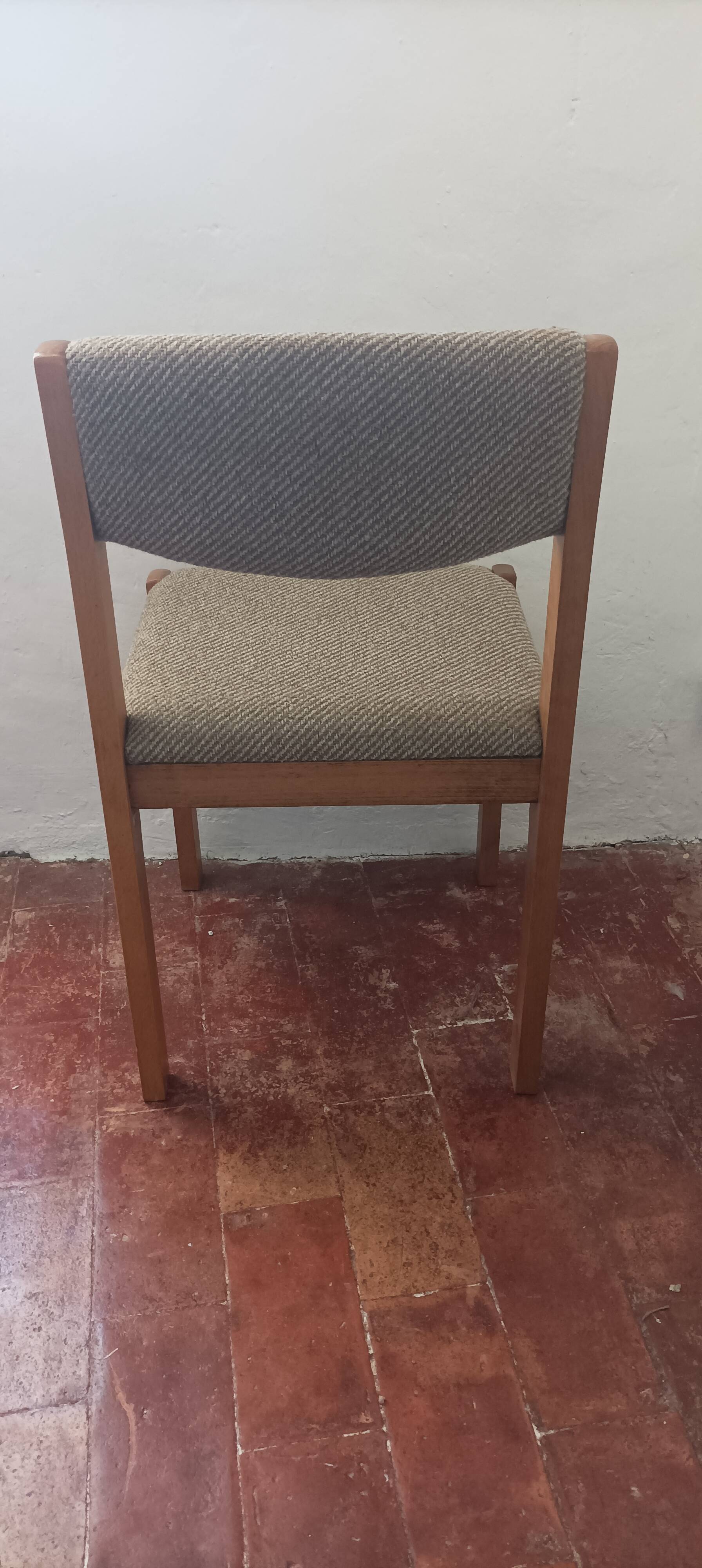 Set de 4 chaises baumann année 1970