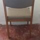 Set de 4 chaises baumann année 1970