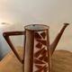 Cafetière émaillée art déco