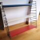 Tomado Holland vintage string wall shelf blue, white, red