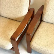 Vintage Danish teak easy chairs