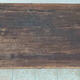 Louis XIII walnut table from the 19th century.