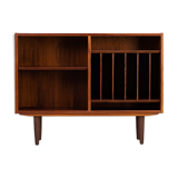 Rosewood bookcase with Record Rack by Hundevad & Co, 1960s