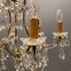 Lustre vintage en cristal 1950