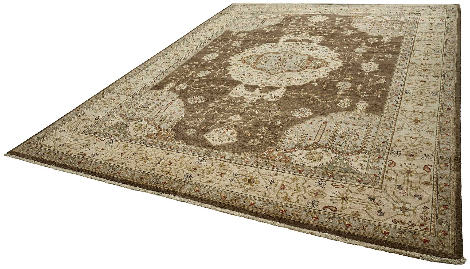 Turkish Handknotted Wool Oushak Rug 304 cm x 424 cm