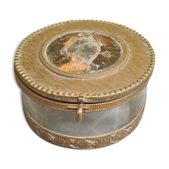 Boîte à bijoux française ancienne, des années 1800