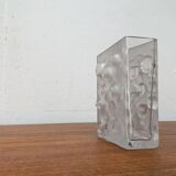 Mid-century German space age bubble glass vase by Gral, 1960s.