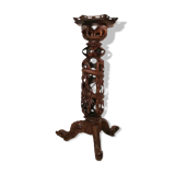Sellette en bois sculpté - Dynastie Qing du XIXe siècle - Meuble d'art