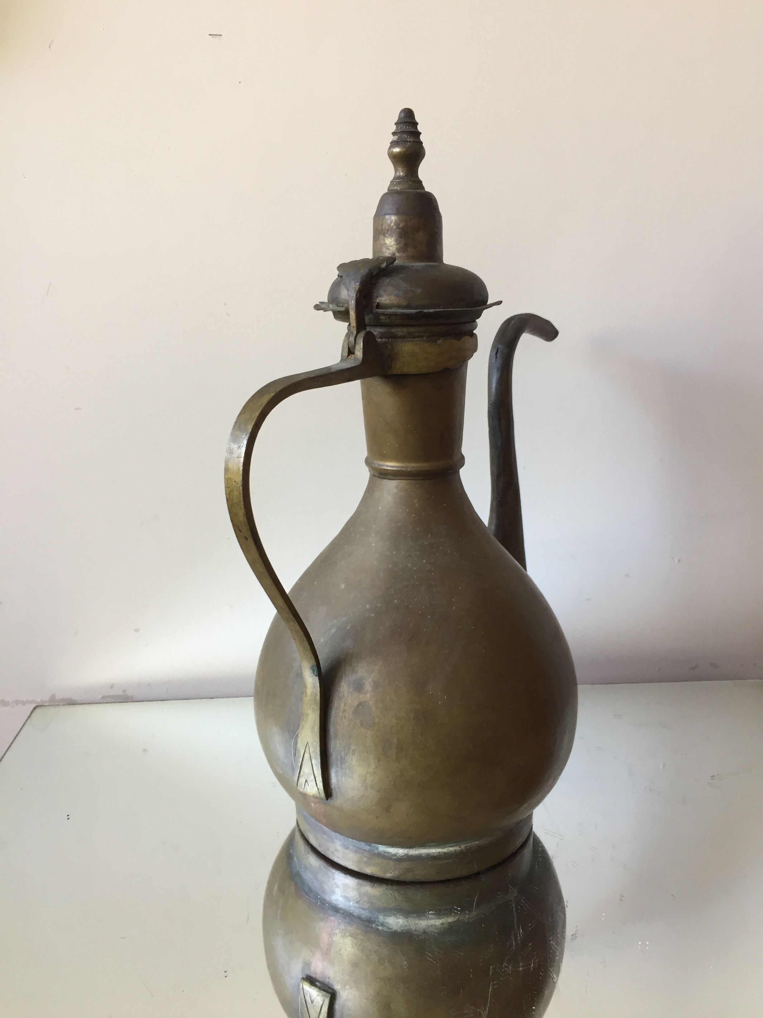 Ottoman brass ewer antique
