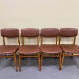 Set of 4 Scandinavian chairs