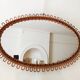 Rattan mirror