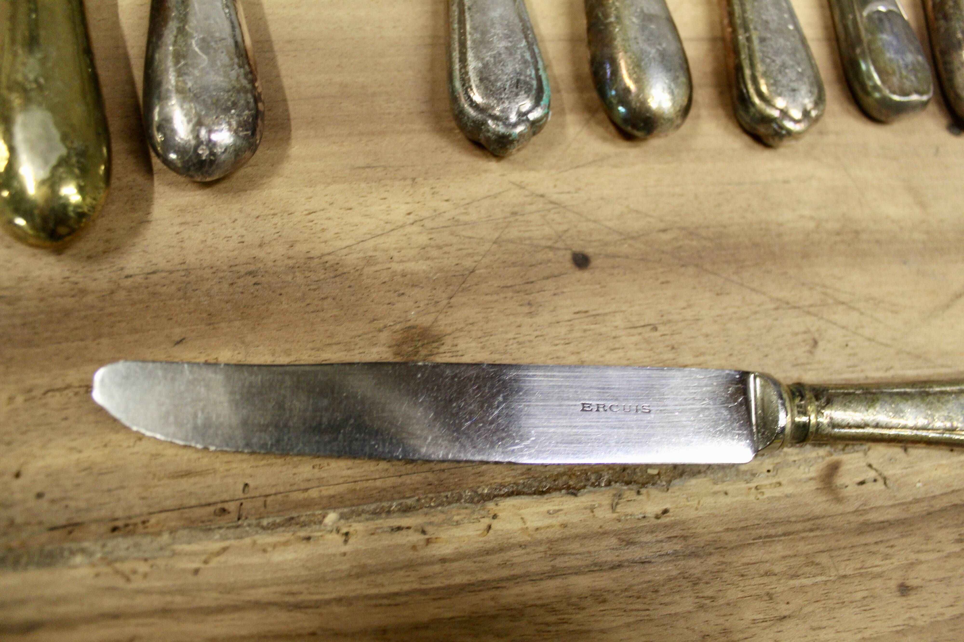 Set of 12 knives, Compagnie des Wagons-Lits Orient Express