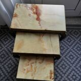 Brass style coffee table