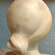 Bust of a woman in alabaster