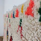 Handmade wool Berber rug 235 X 140 CM