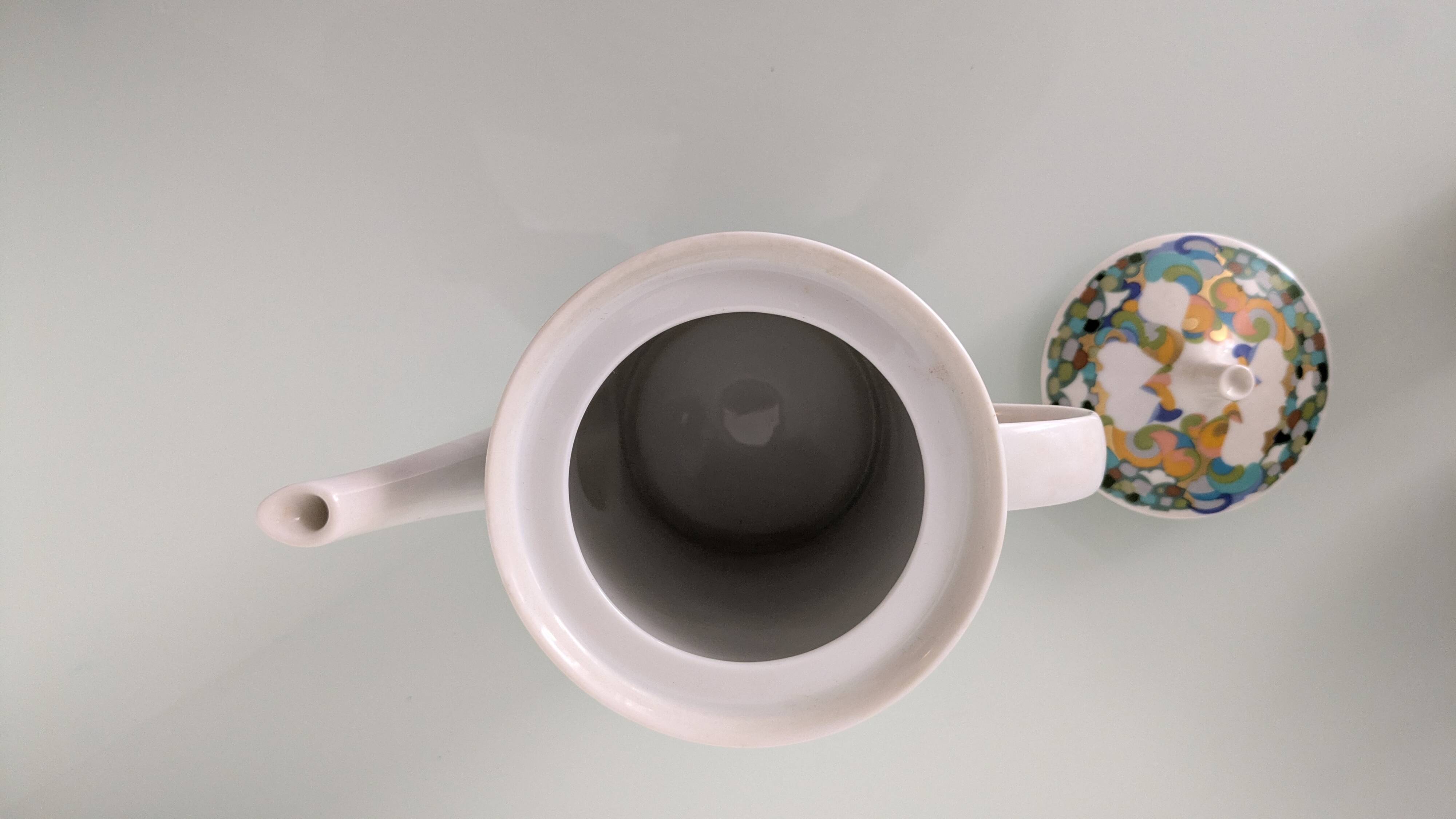 Coffee pot or teapot, sugar bowl and milk jug Petruschka Rosenthal