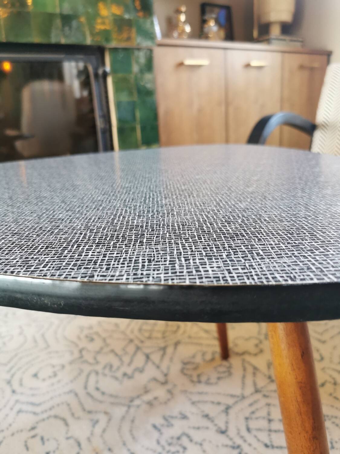 Vintage tripod coffee table from the 60s