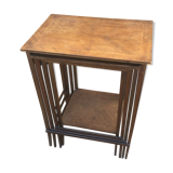 Pull-out tables old marquetry