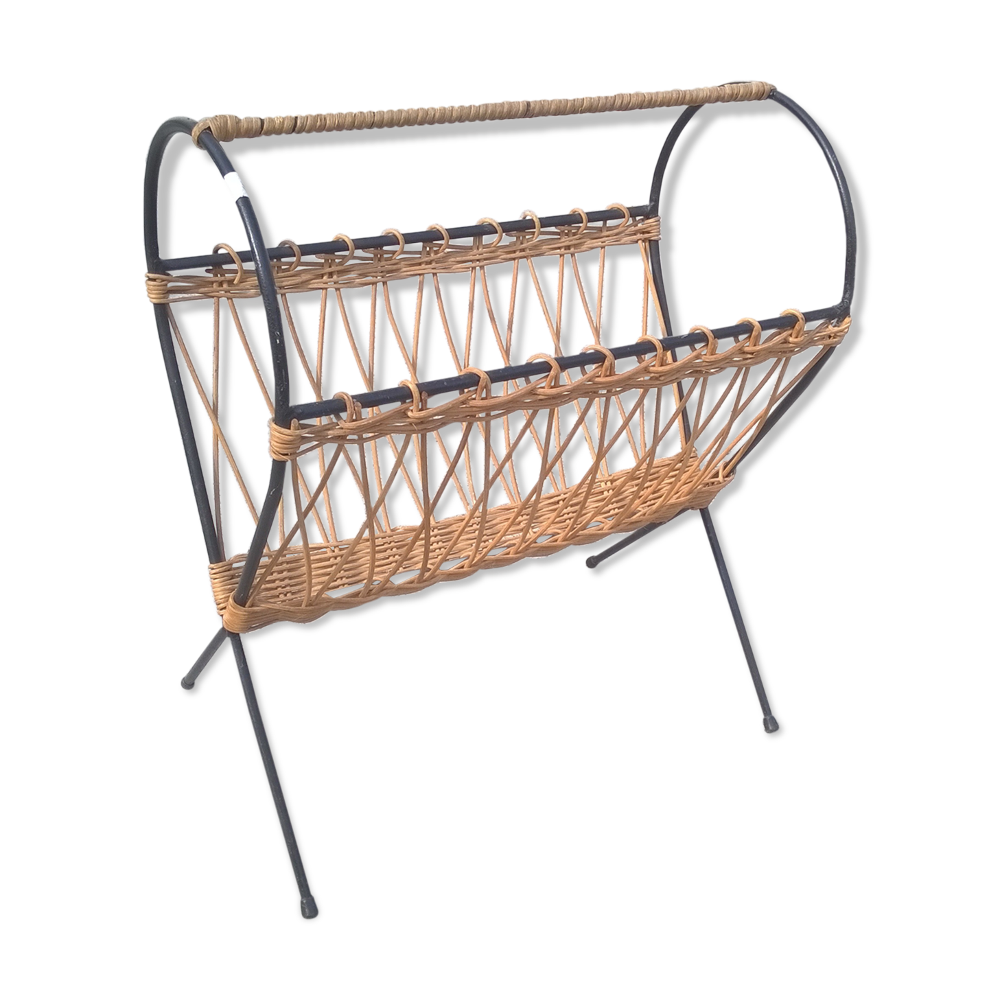 Rattan review holder