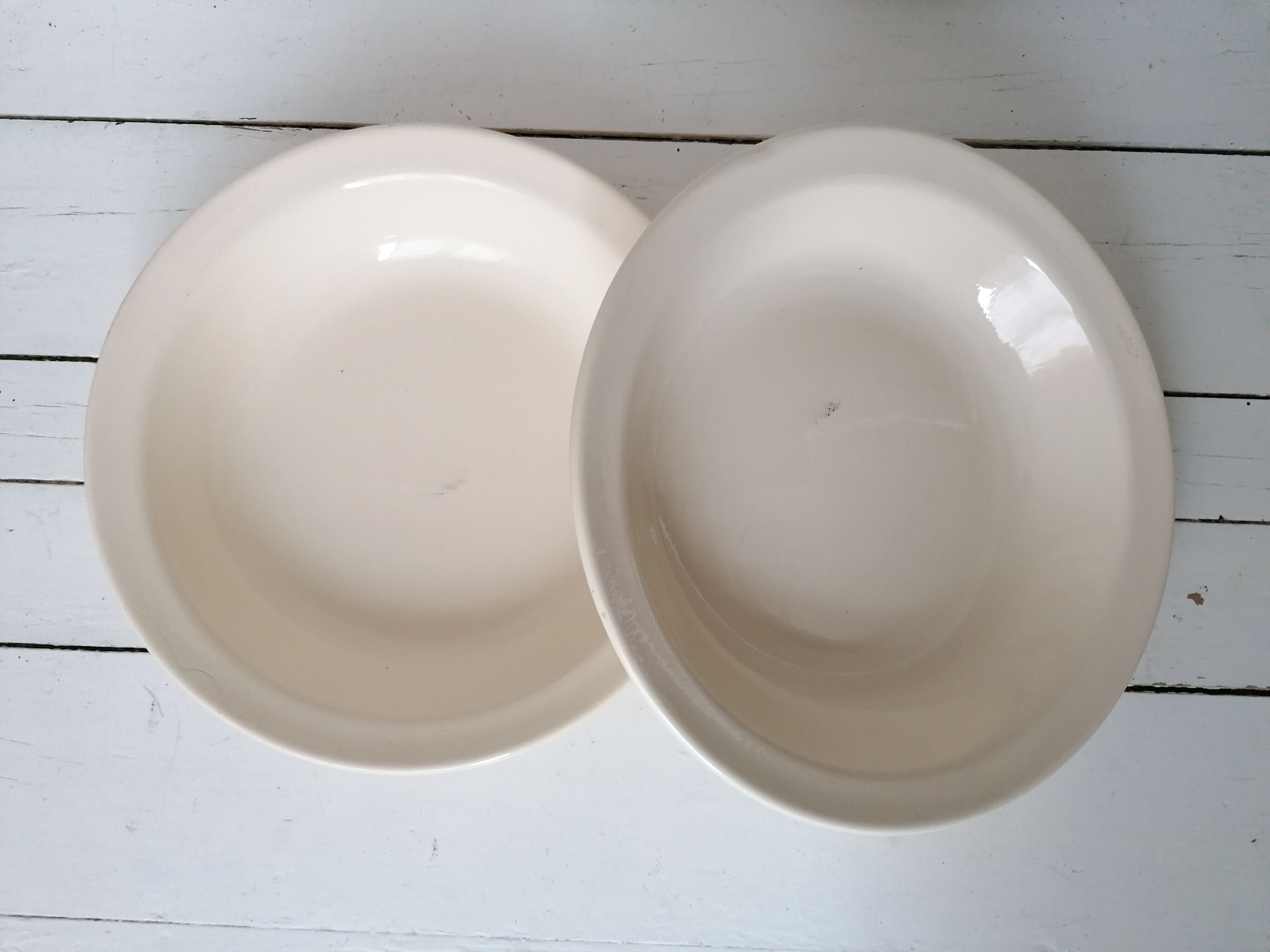 Digoin Sarreguemines hollow earthenware dish
