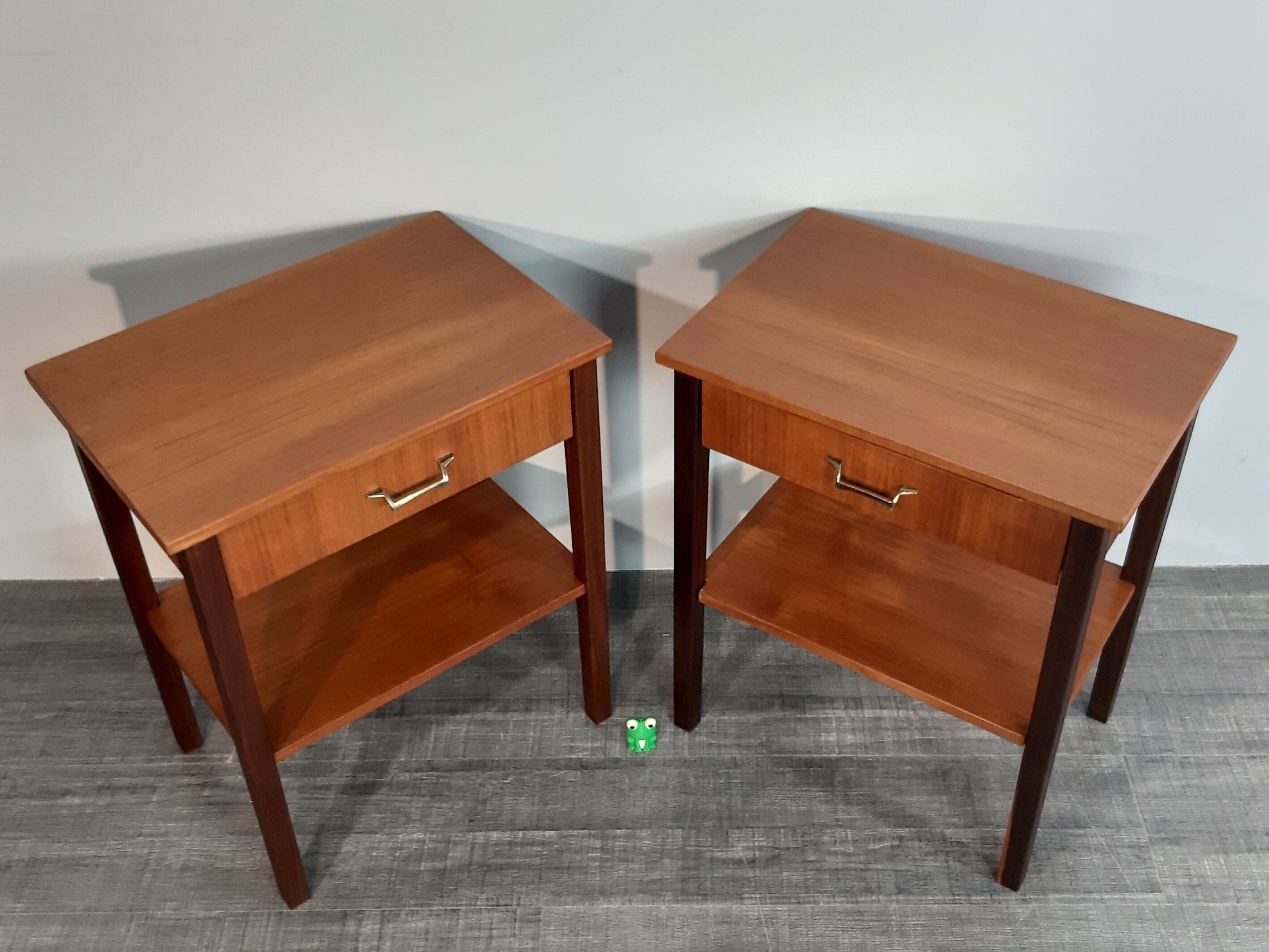 Pair of scandinavian beside tables 1960