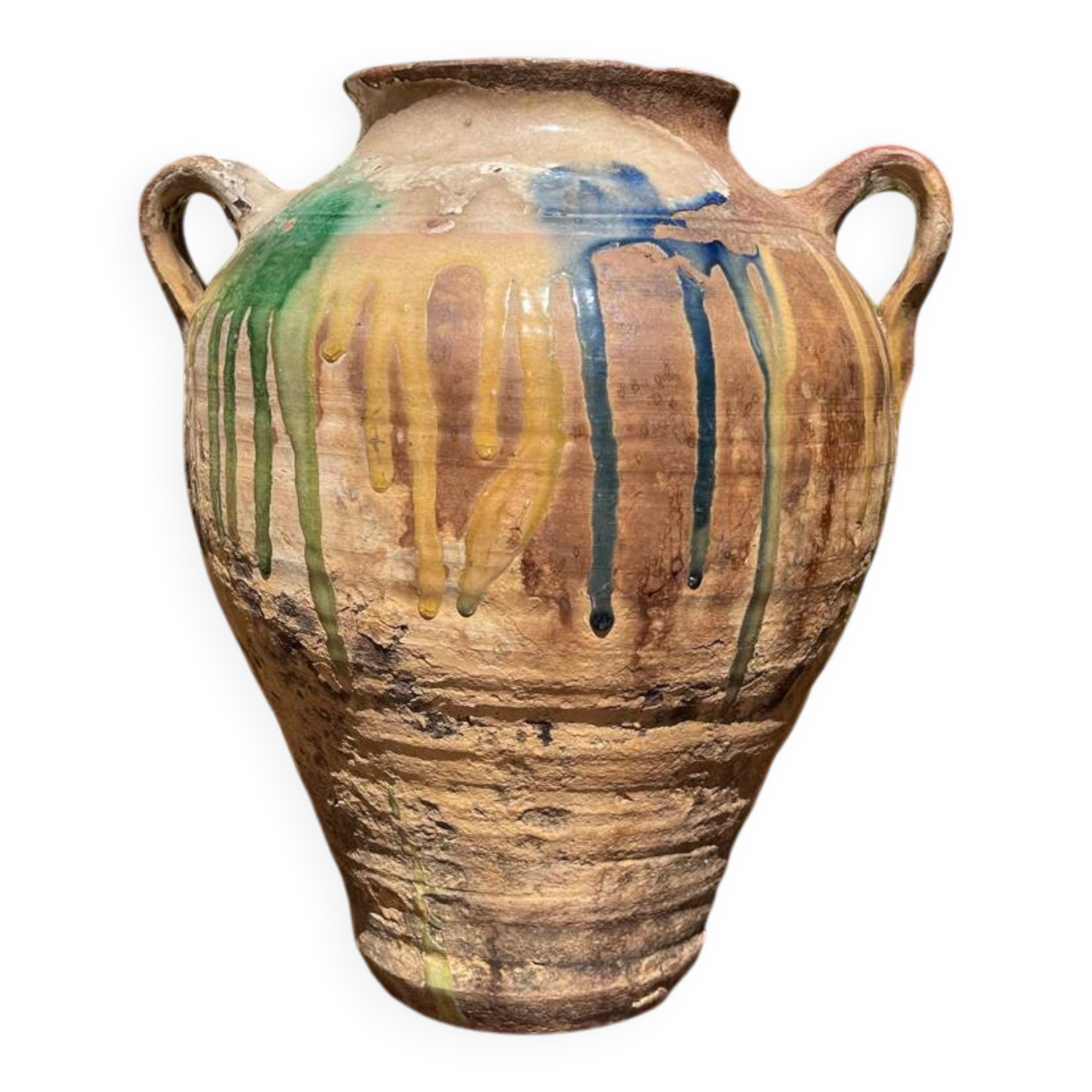 Terracotta pot jar