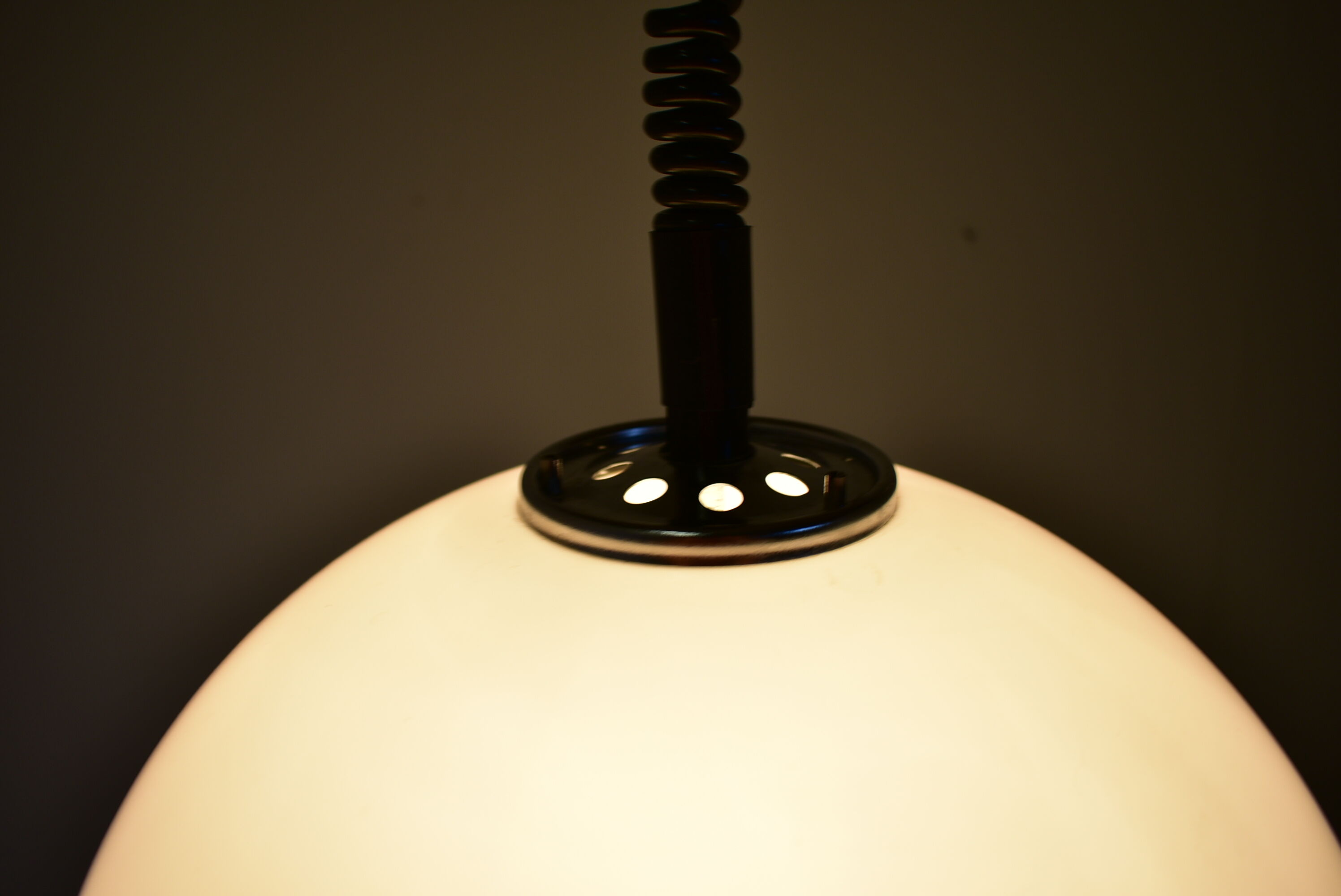 Midcentury Pendant Meblo, Design Harvey Guzzini, Italy, 1970s