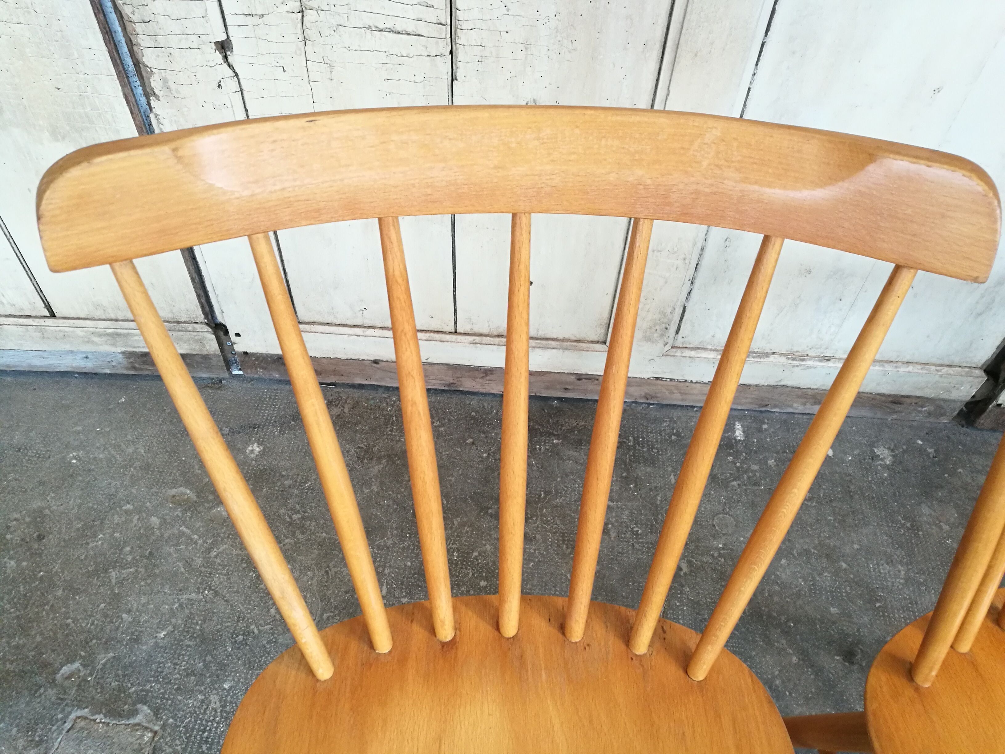Pair of scandinavian bar chairs