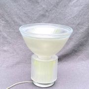 Iguzzini by Massimo Vignelli, table lamp, lucite metal, Italy 1980