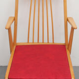 1950s armchair in beechwood