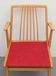 Fauteuil des années 1950 en bois de hêtre