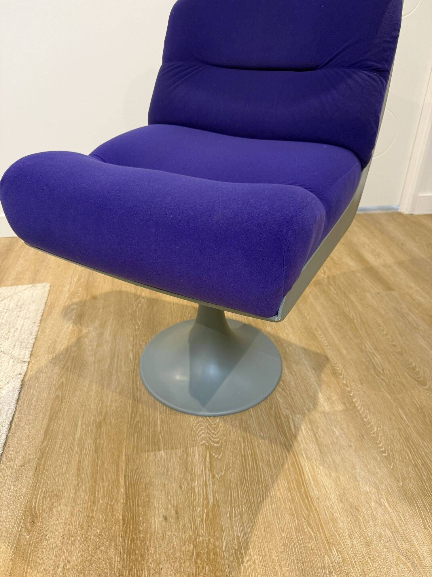vintage 80s designer armchair