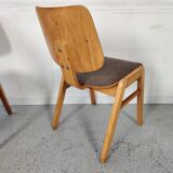 6 vintage Scandinavian chairs 70s
