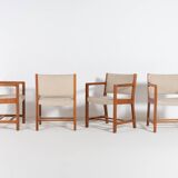 1990’s Vintage Danish dining set from Christian Hvidt by Soborg Mobelfabrik