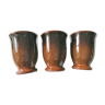 Mazagrans, vintage stoneware cups