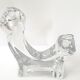 1970 vintage Crystal candlestick