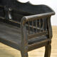 Banc en pin ancien, années 1900