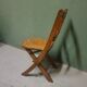 Old Venesta Children's Folding Chair, 1st half 20th Century.