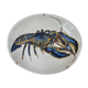Blue lobster plate, Pillivuyt