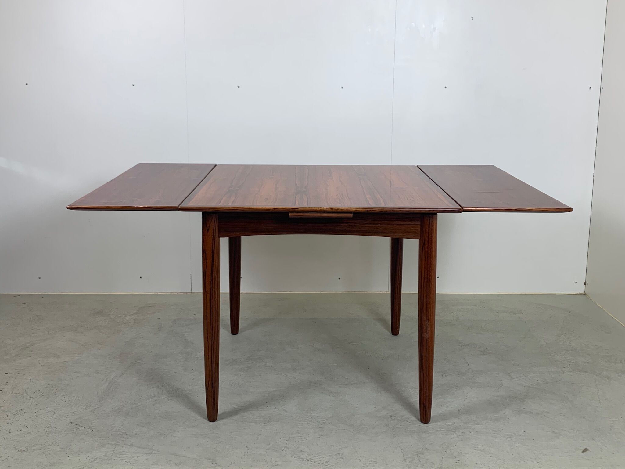 Square dining table in palisander by Lübke, 1960