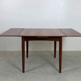 Square dining table in palisander by Lübke, 1960