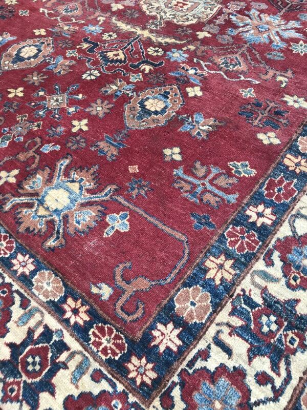 Carpet vintage chobi afghan done hand 215 x 250 cm