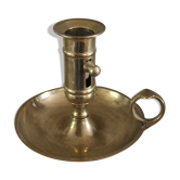 Brass cellar rat candlestick Push button