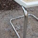 Set de 4 chaises blanches Cesca B 32 de Marcel Breuer made in Italy 1998